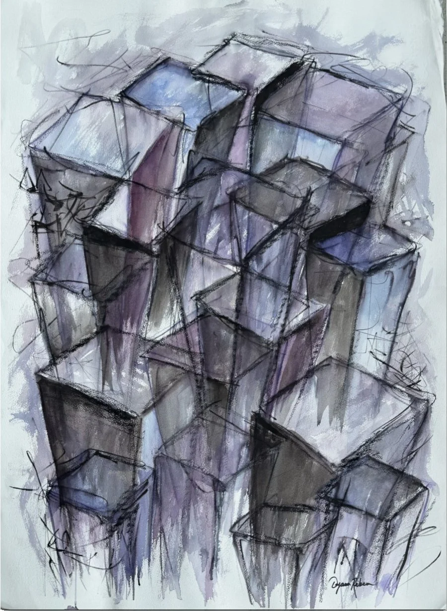 Drink the Good Wine, 30 × 22.5 in.