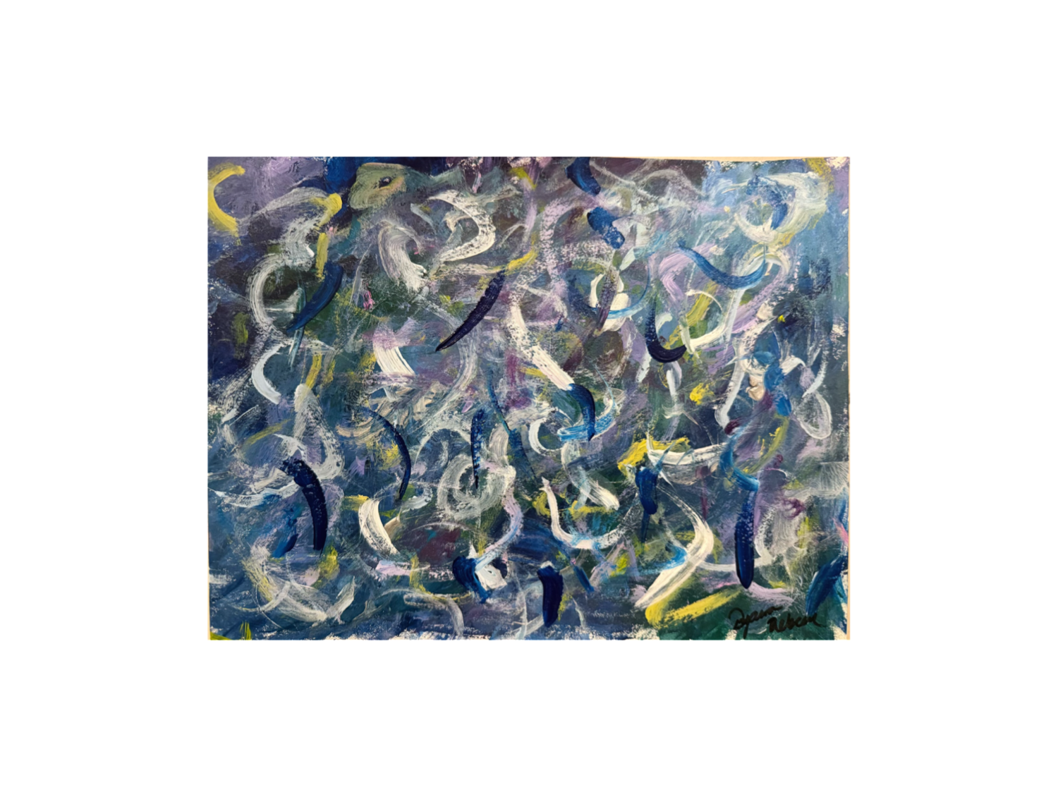 Night Air, 9 × 12 in.