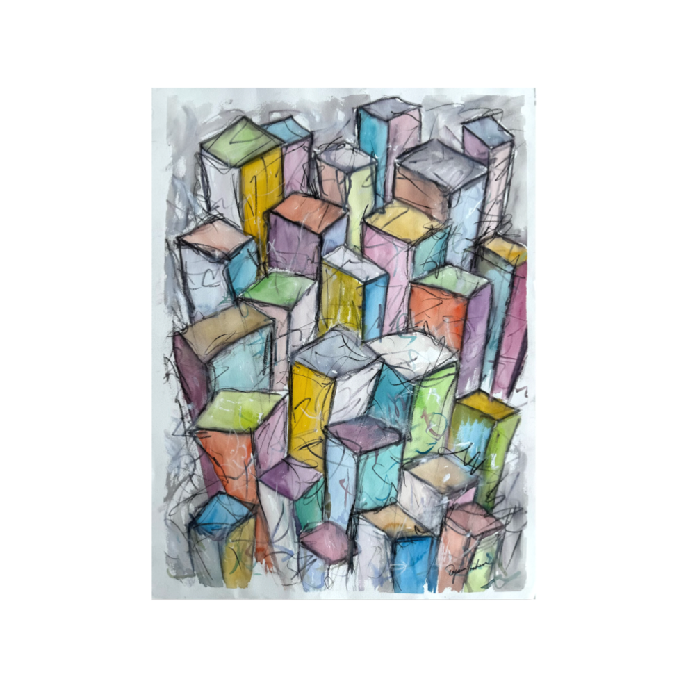 End in Sight, 30 × 22.5 in.