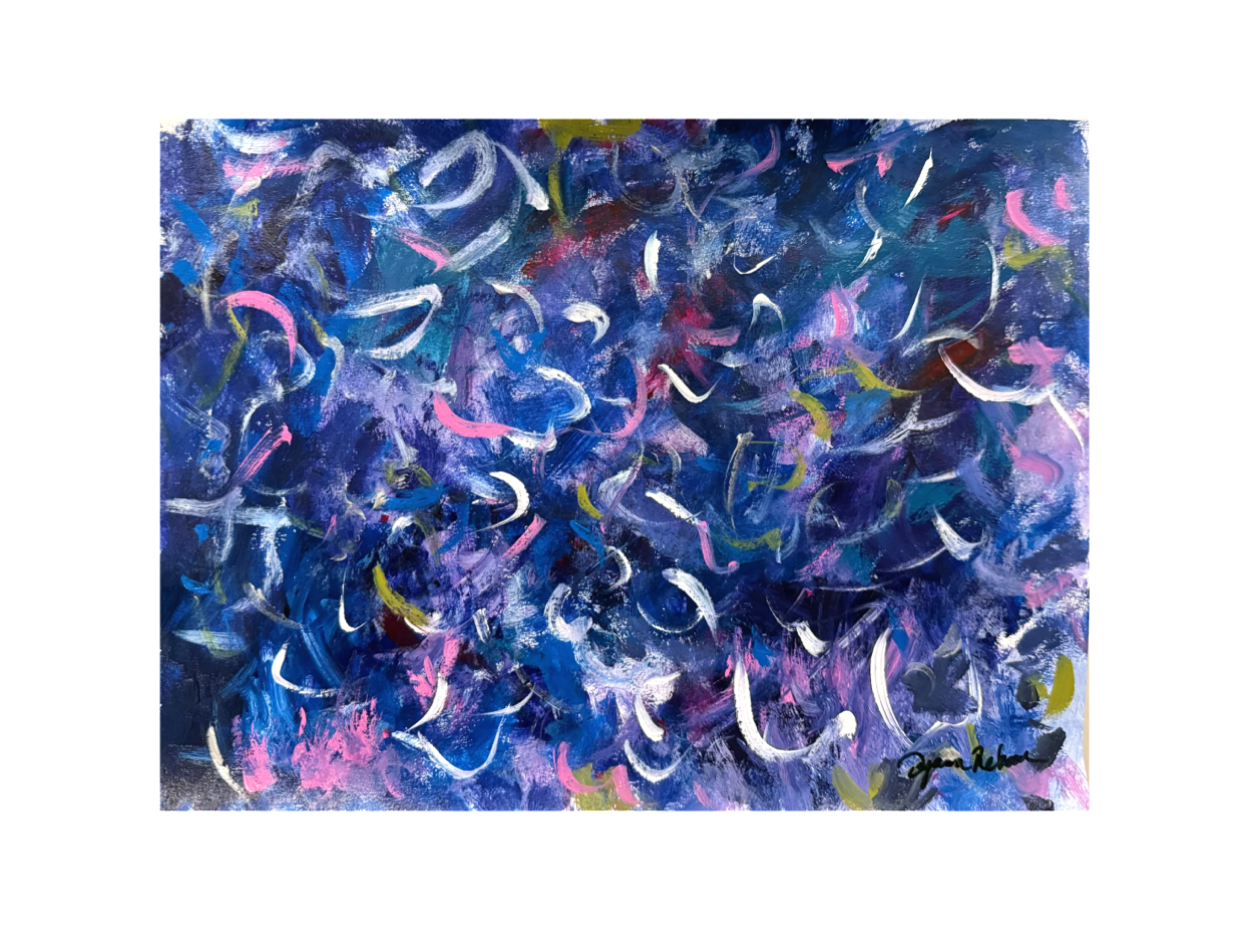 Almost Midnight, 11 × 14 in.