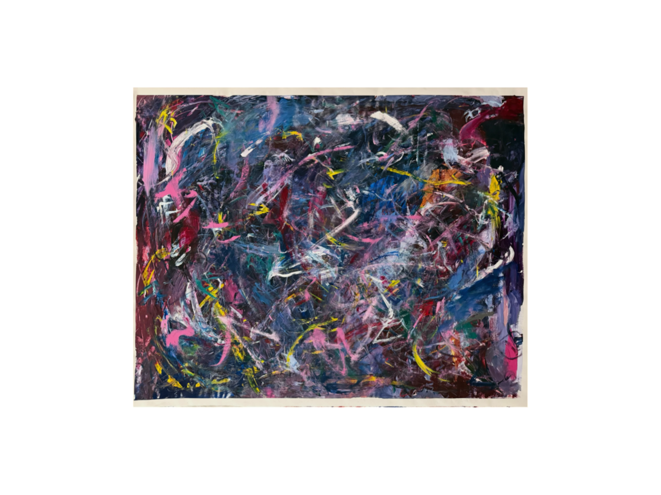 Unscripted II, 39 × 48 in.