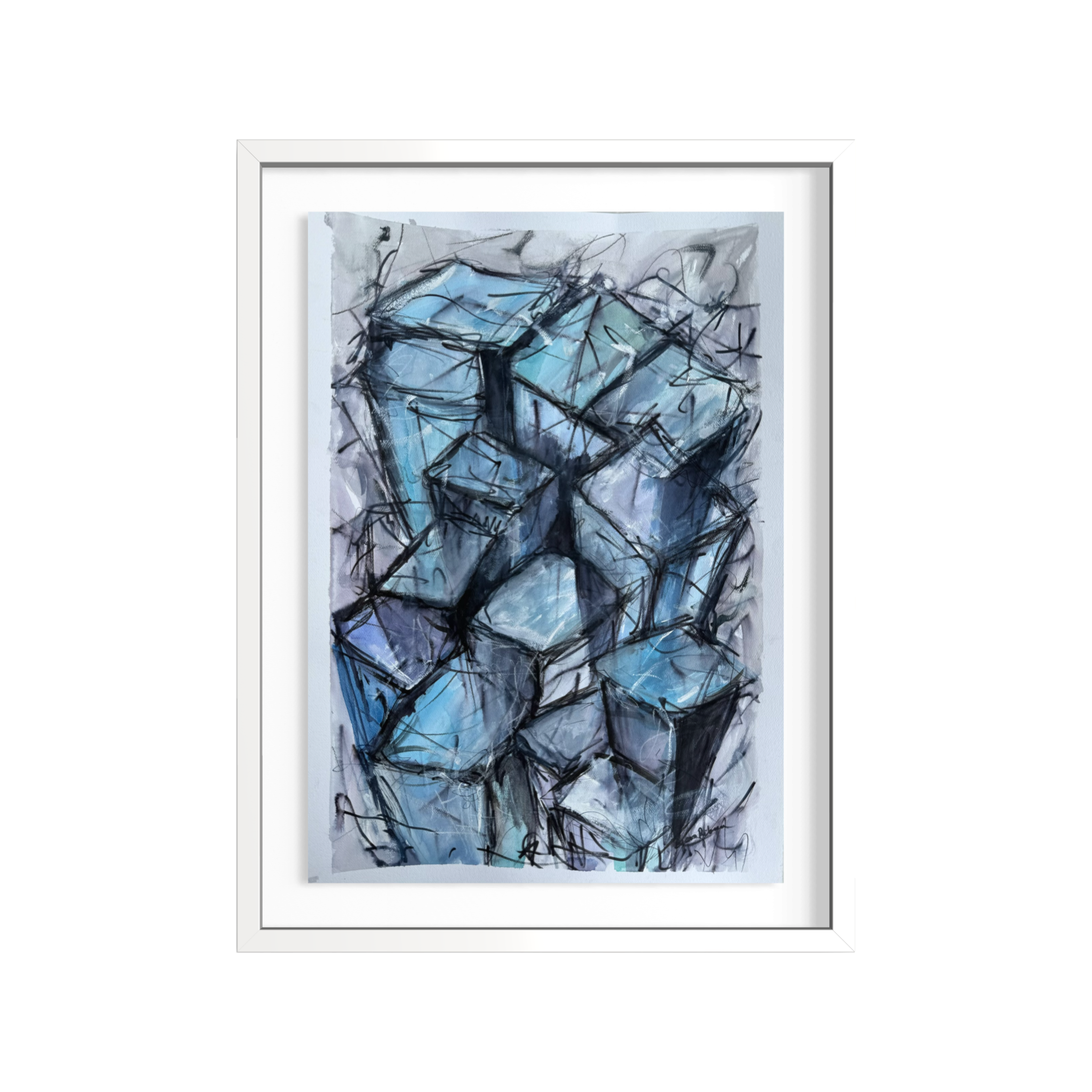 Dreaming of clouds framed - white.PNG