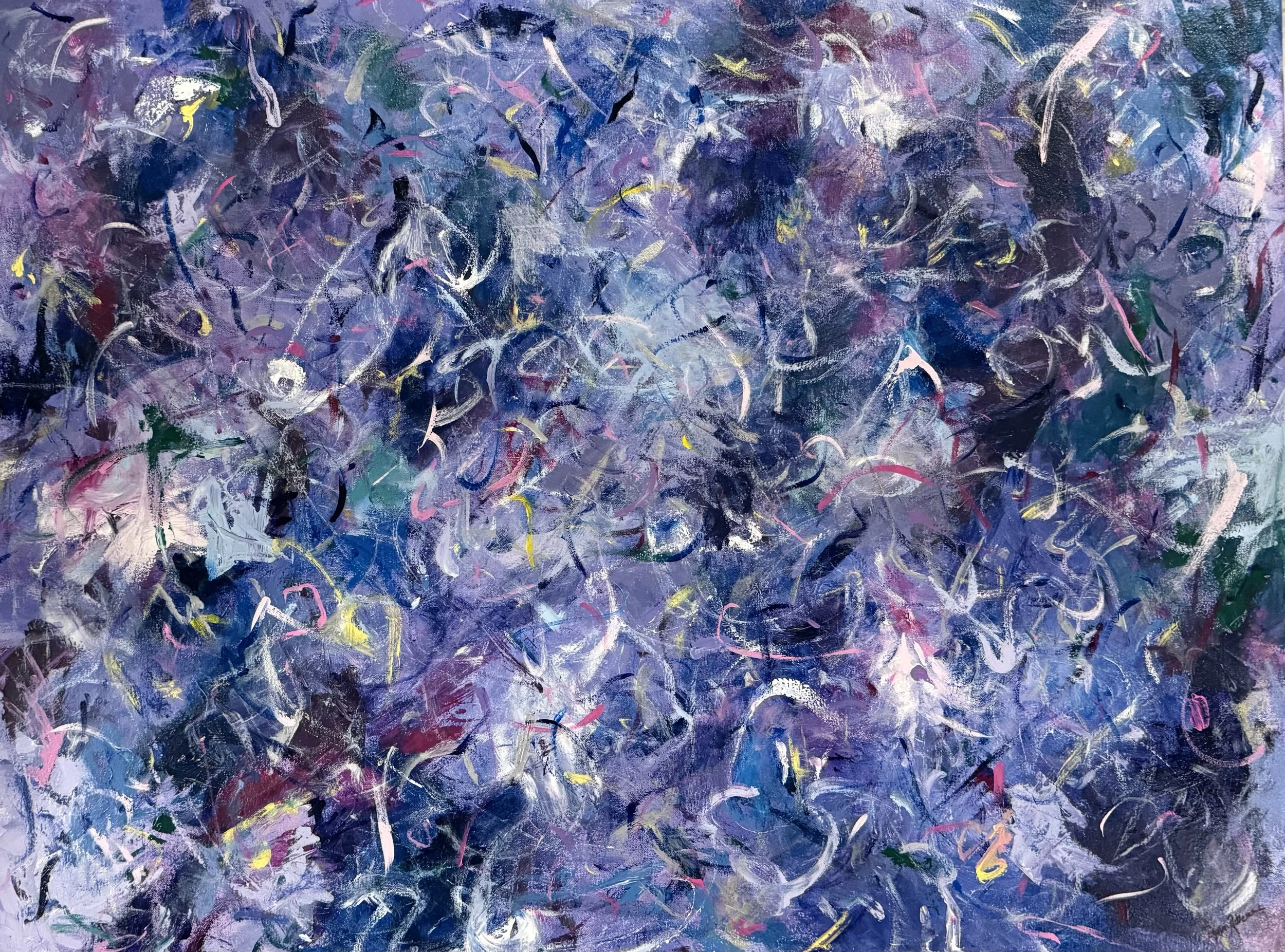 Tropical Winter II, 30 × 40 in.