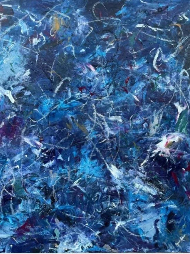 Tropical Winter IV, 30” x 24”