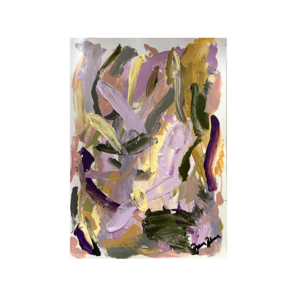 Playing with Color II, 7 × 10 in.