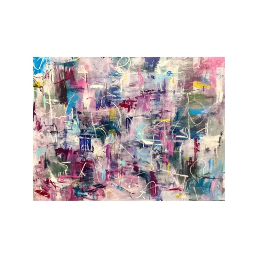 In a Mood V, 30 x 40 in.