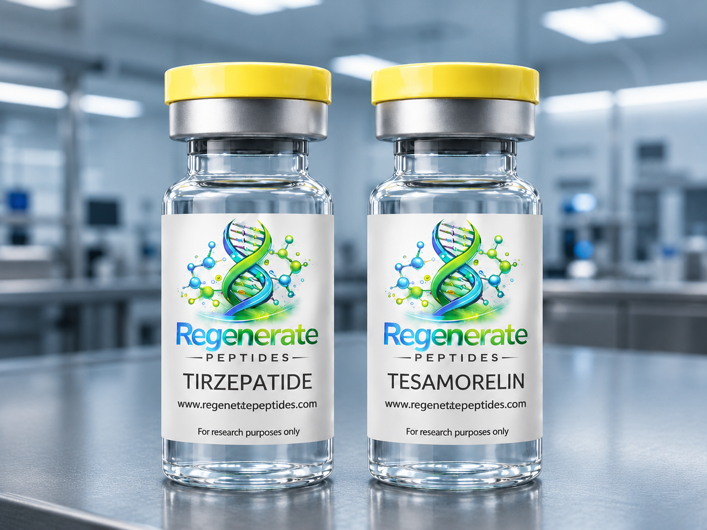tirzepatide + Tesamorelin stack