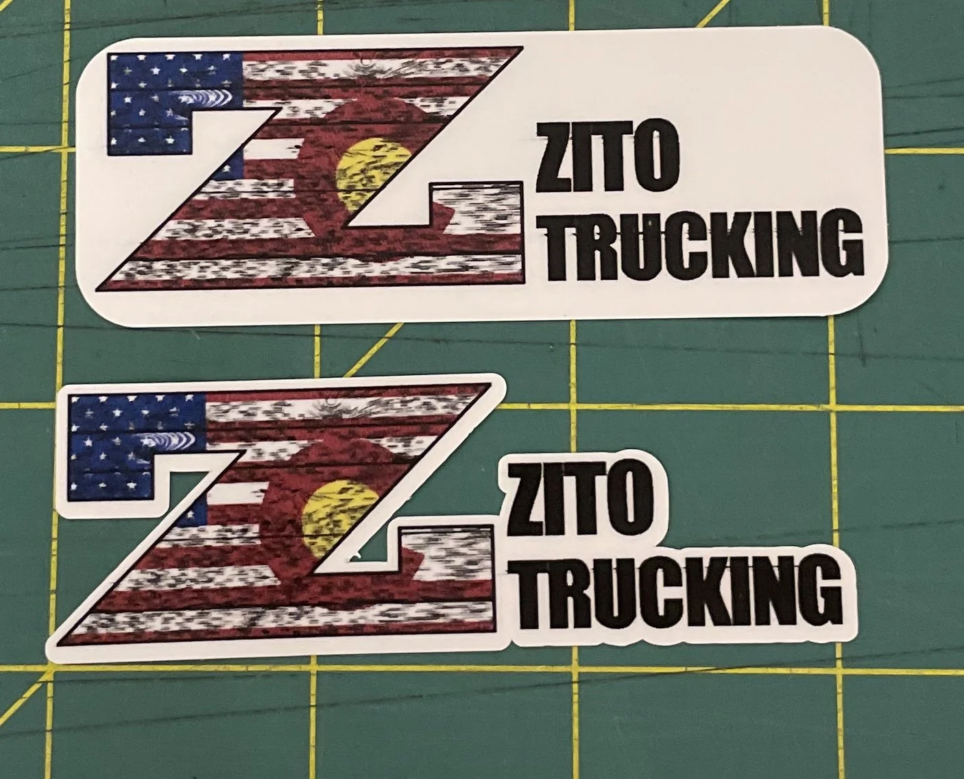 Zito Trucking custom logo decals – commercial vinyl printing.jpeg