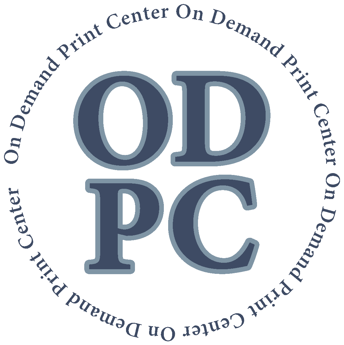 The logo for On Demand Print Center