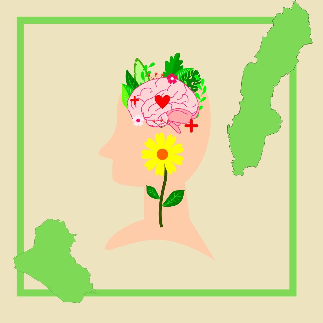 Mental Health: How is Iraq Doing Compared to Sweden?