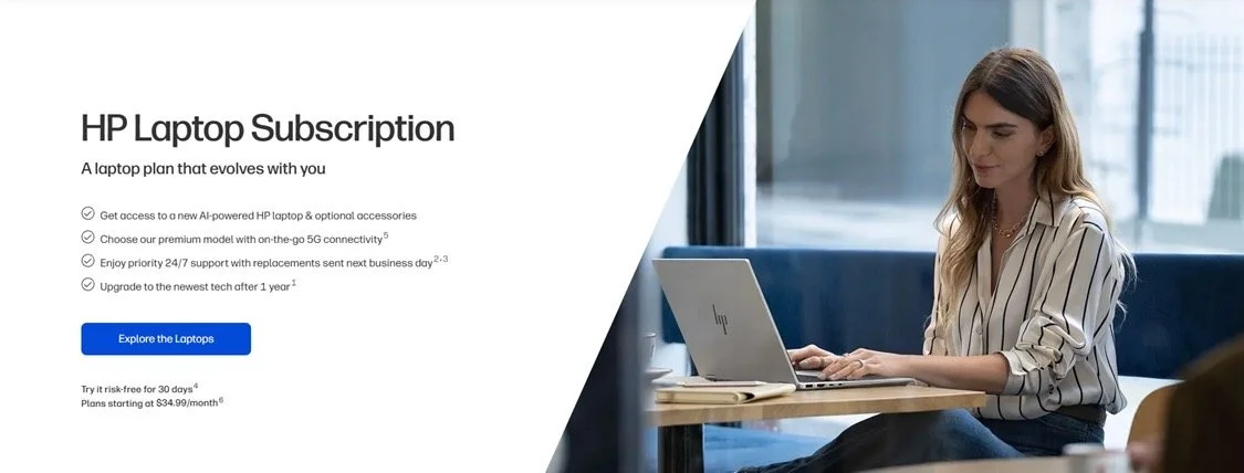 Hardware Without Ownership: HP’s New Laptop Subscription