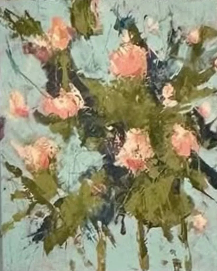 Floral Abstract Painting