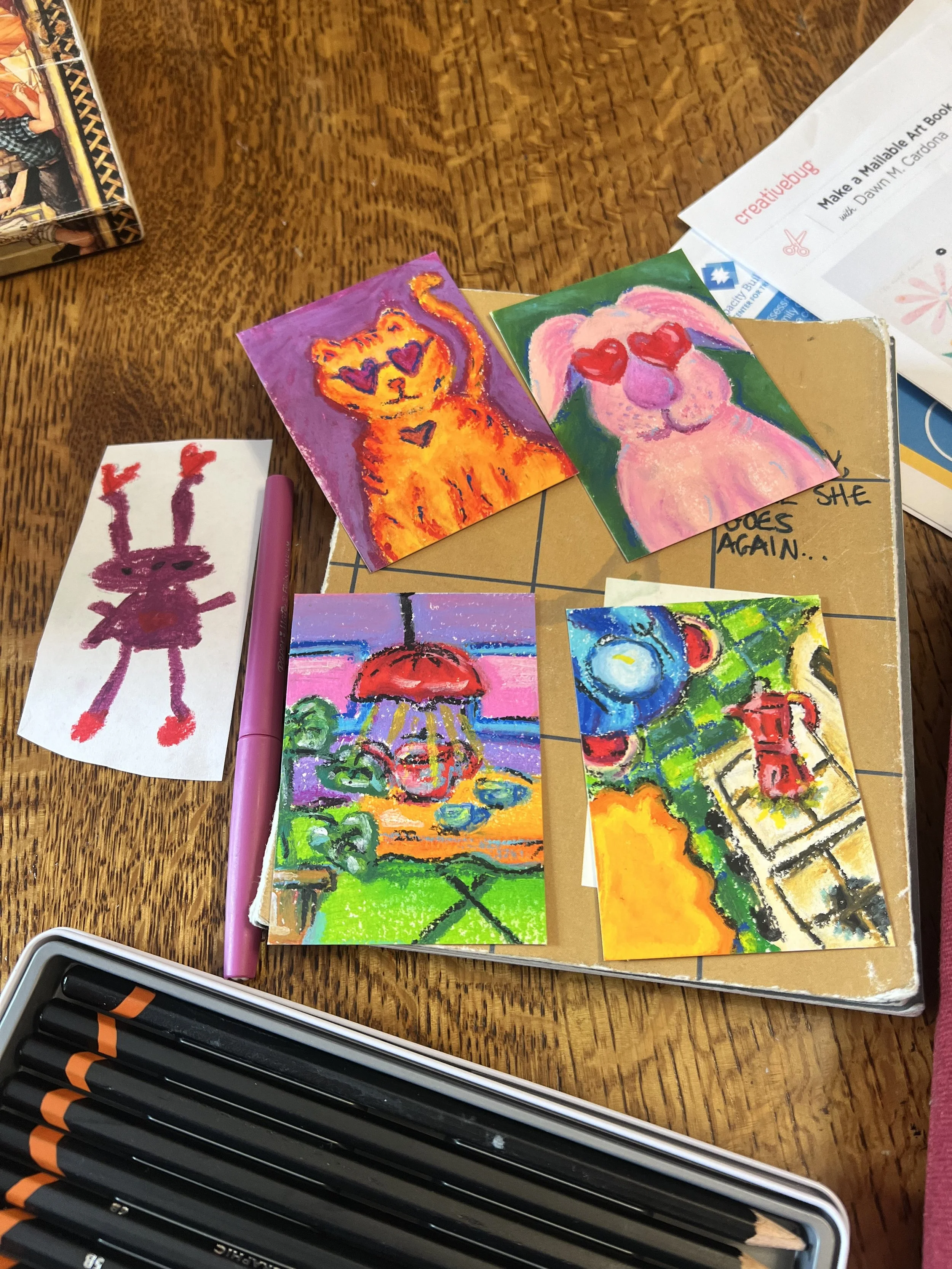 ACEOs small art trading cards