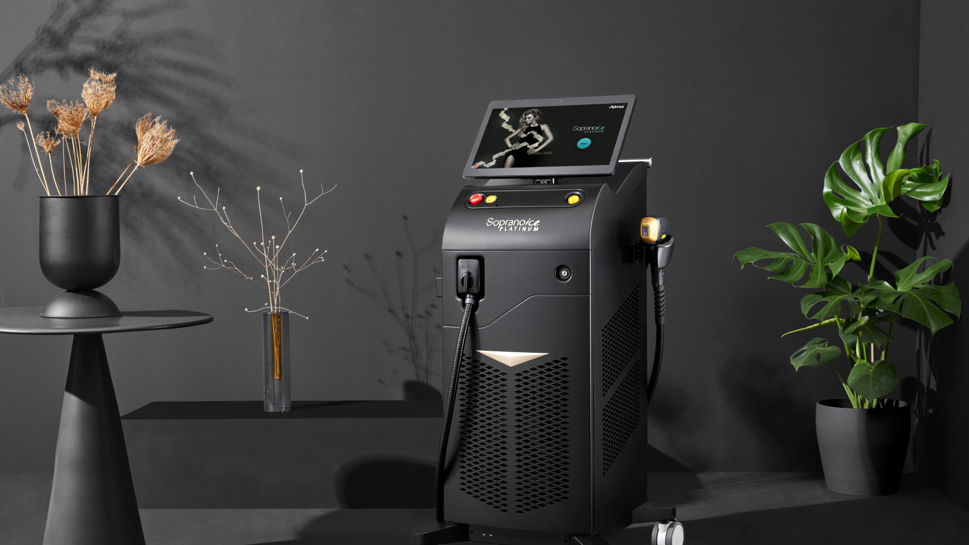 Machine Soprano pour épilation laser dans un centre de bien-être et de soin type Hadae à Nice