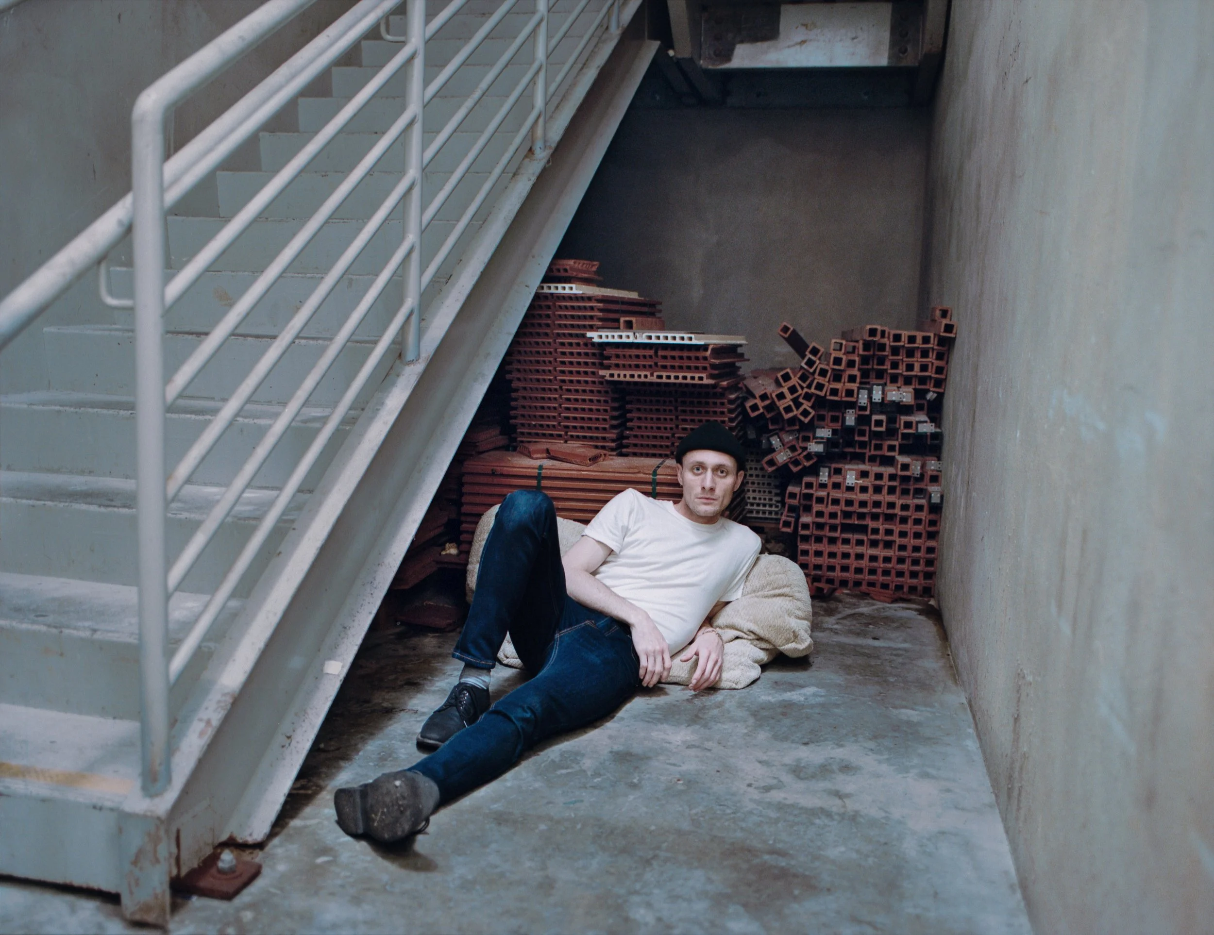 Shopping Mall Maintenance Stairwell