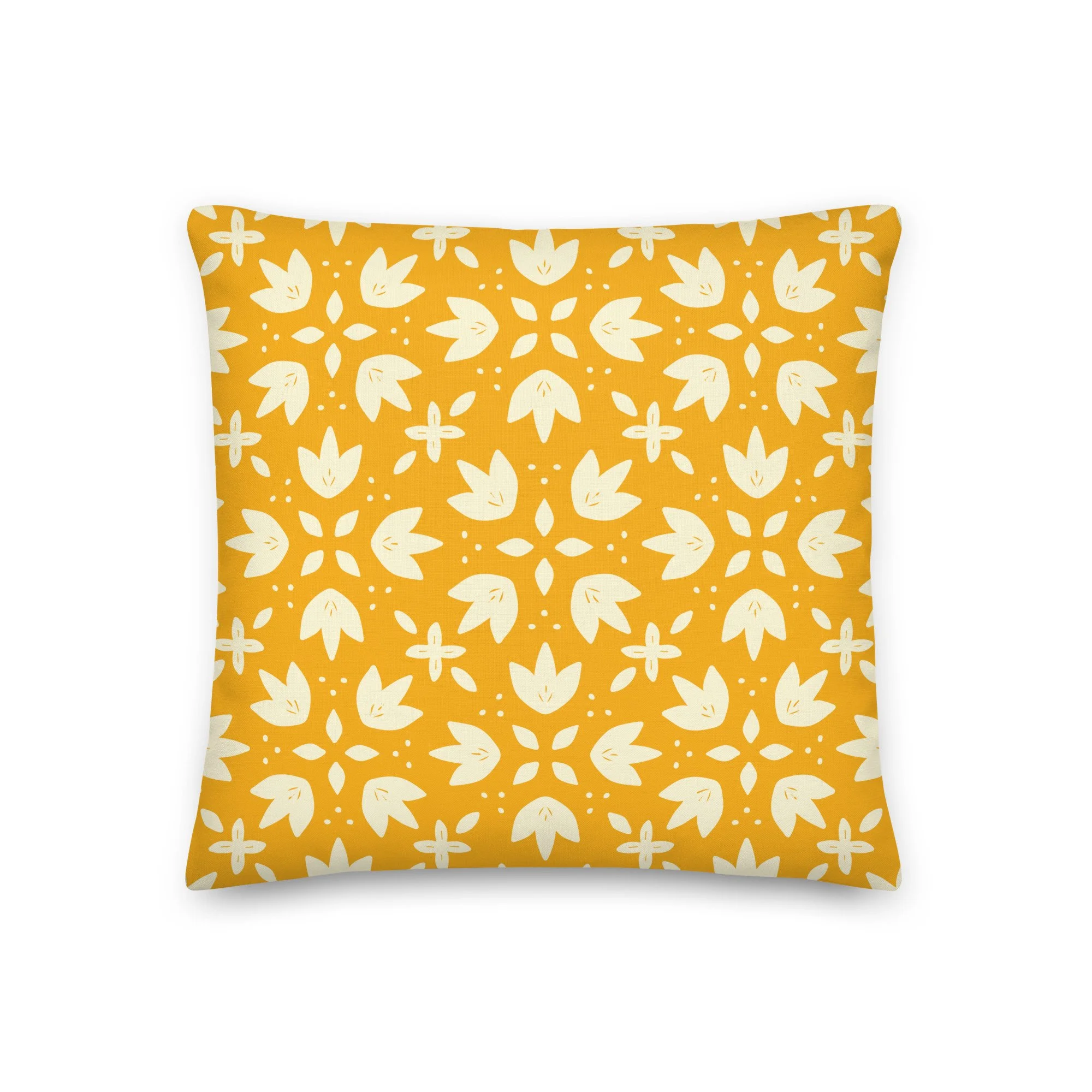 Marigold Gentle Garden Pillow