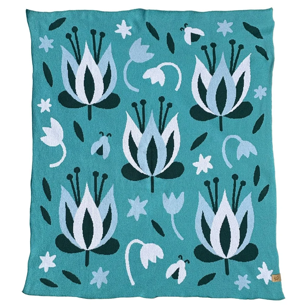Pre-Order Bluebell Throw Blanket