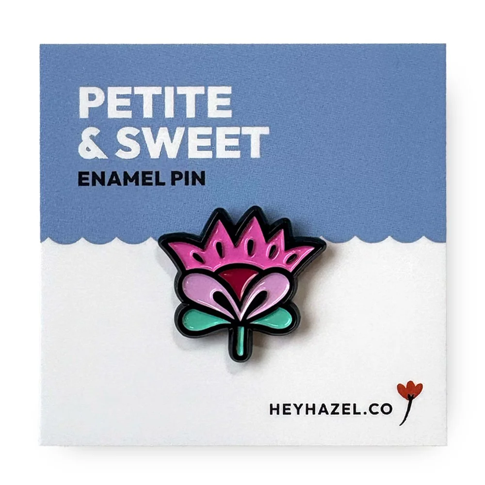 Little Pink Lotus Enamel Pin