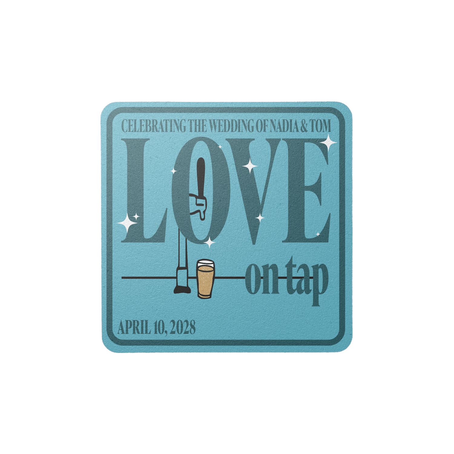 Love on Tap Coasters