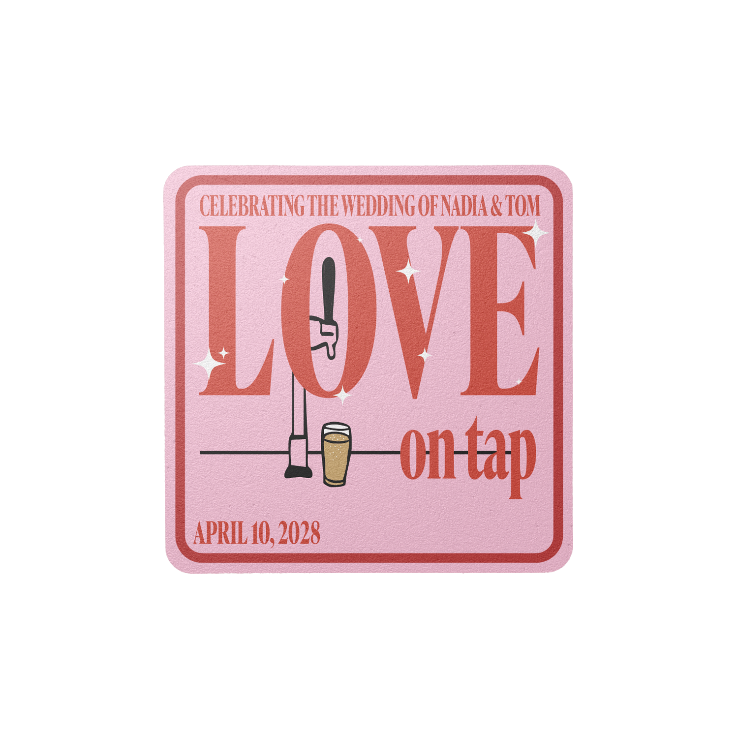 love on tap coaster pink.png