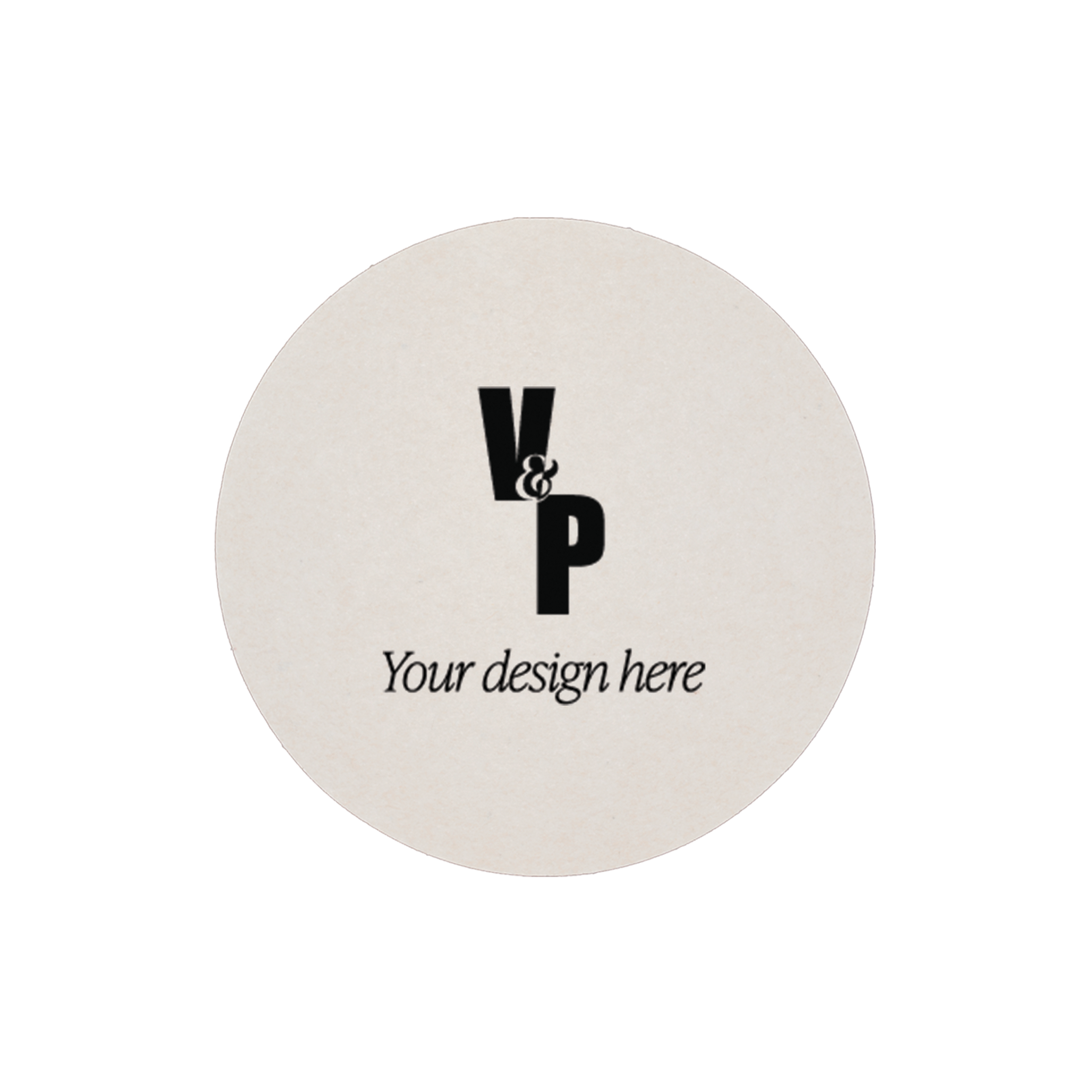 Round Pulpboard Coasters