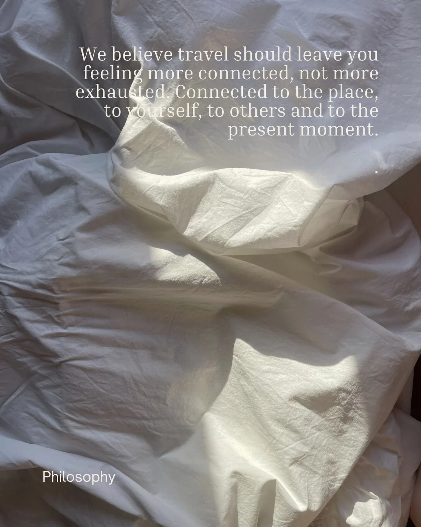 What if travel left you feeling more connected, not more exhausted? What if we travelled less to consume places and more to experience them?

Discover the Lento Philosophy on lentostays.com

#LentoStays
#slowtravel 
#itsalentostay