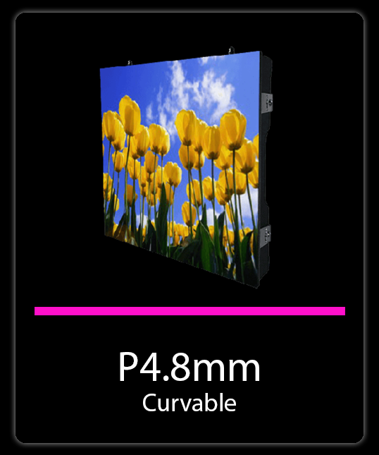 P4.8 Curvable LED Wall Rental