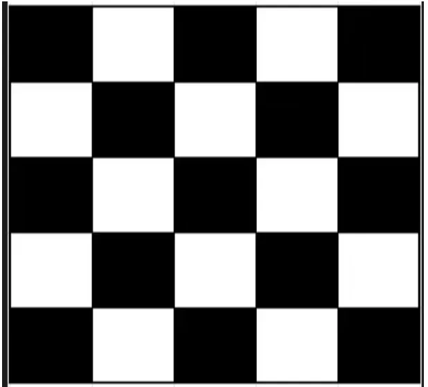 A black and white checkered chessboard with 8 columns and 8 rows.