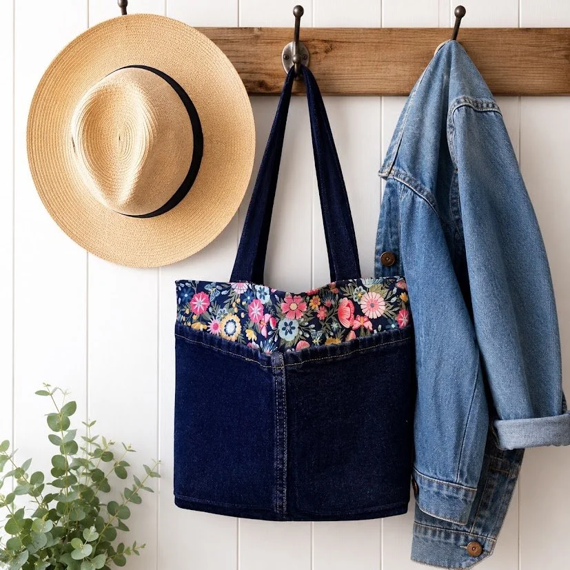 Upcycled Denim Totes
