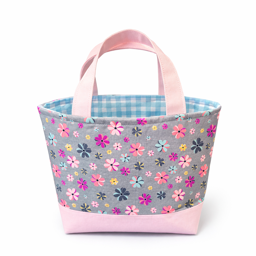 Spring Mini Tote Bag  (10" wide x 7.5" tall) $40