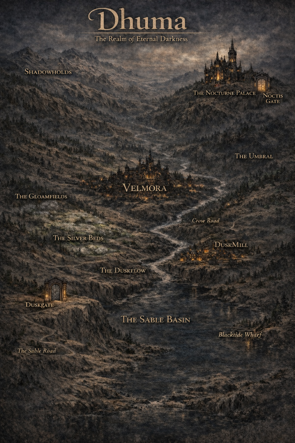 Map of Dhuma