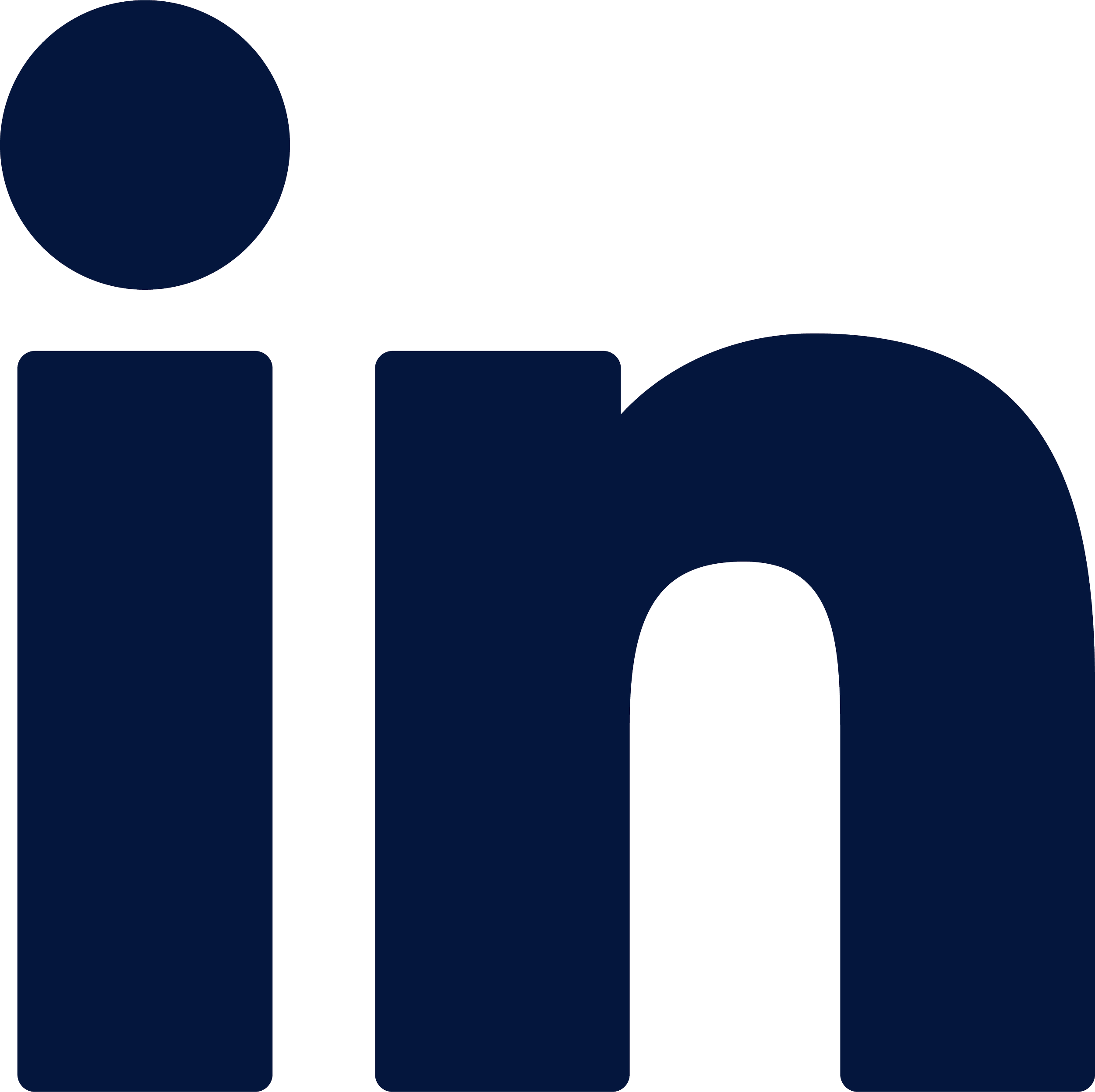 Blue lowercase "in" logo on transparent background.