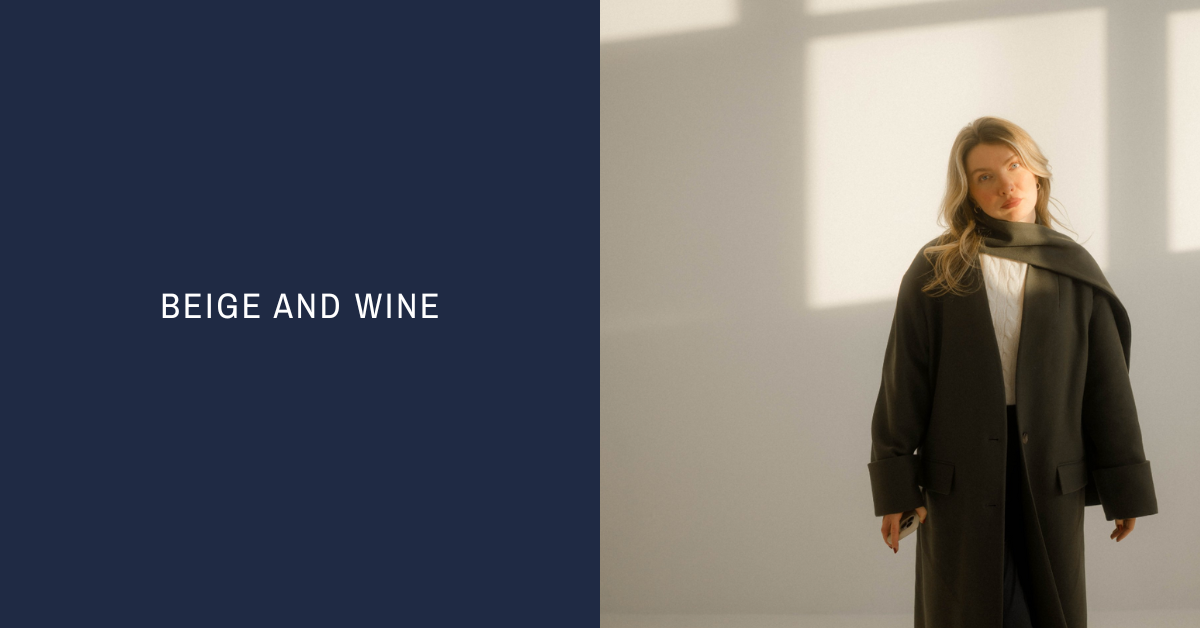 Beige and Wine - Ekaterina Suhomlinov