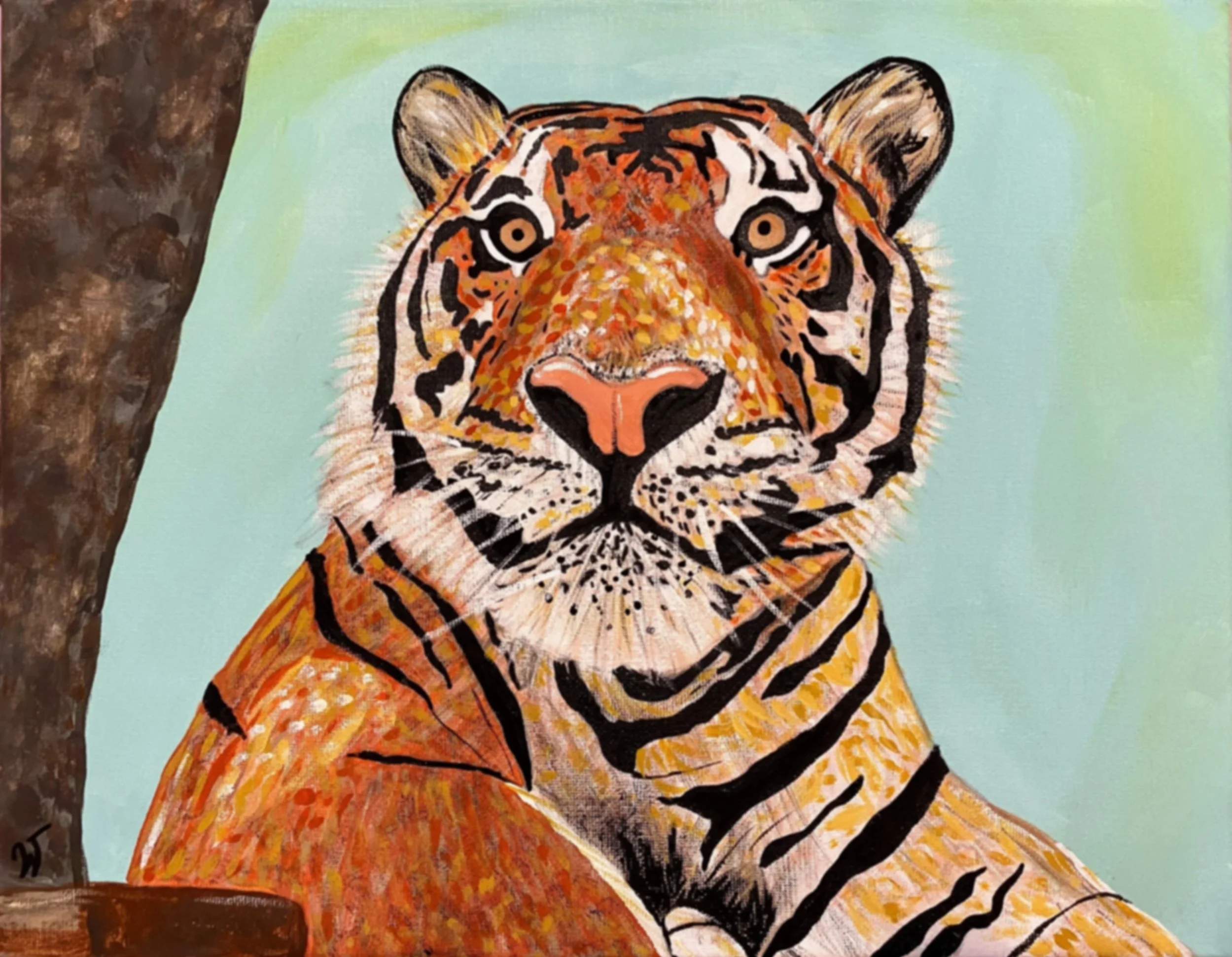 Samson Tiger Portrait