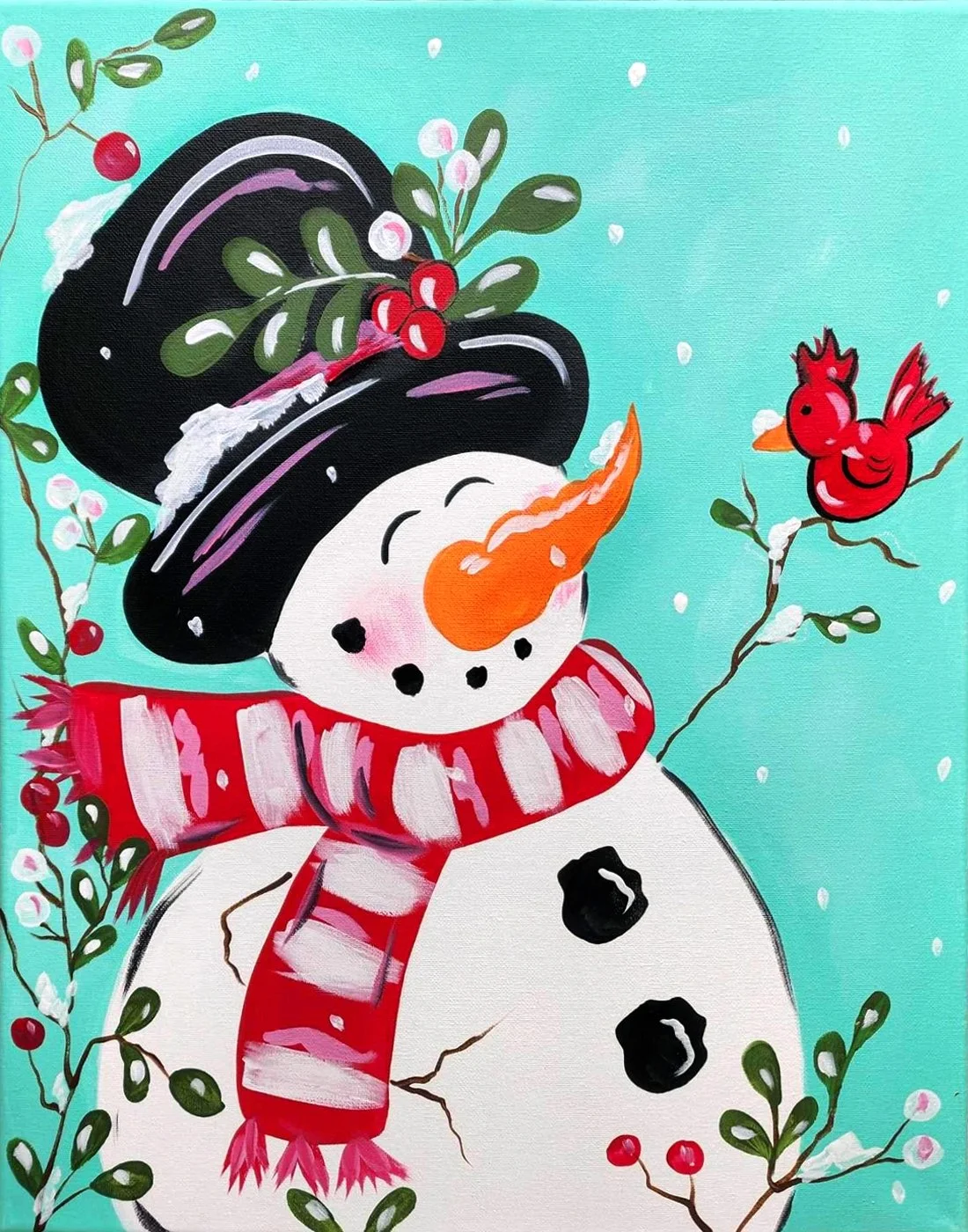 Snowman and Friend
