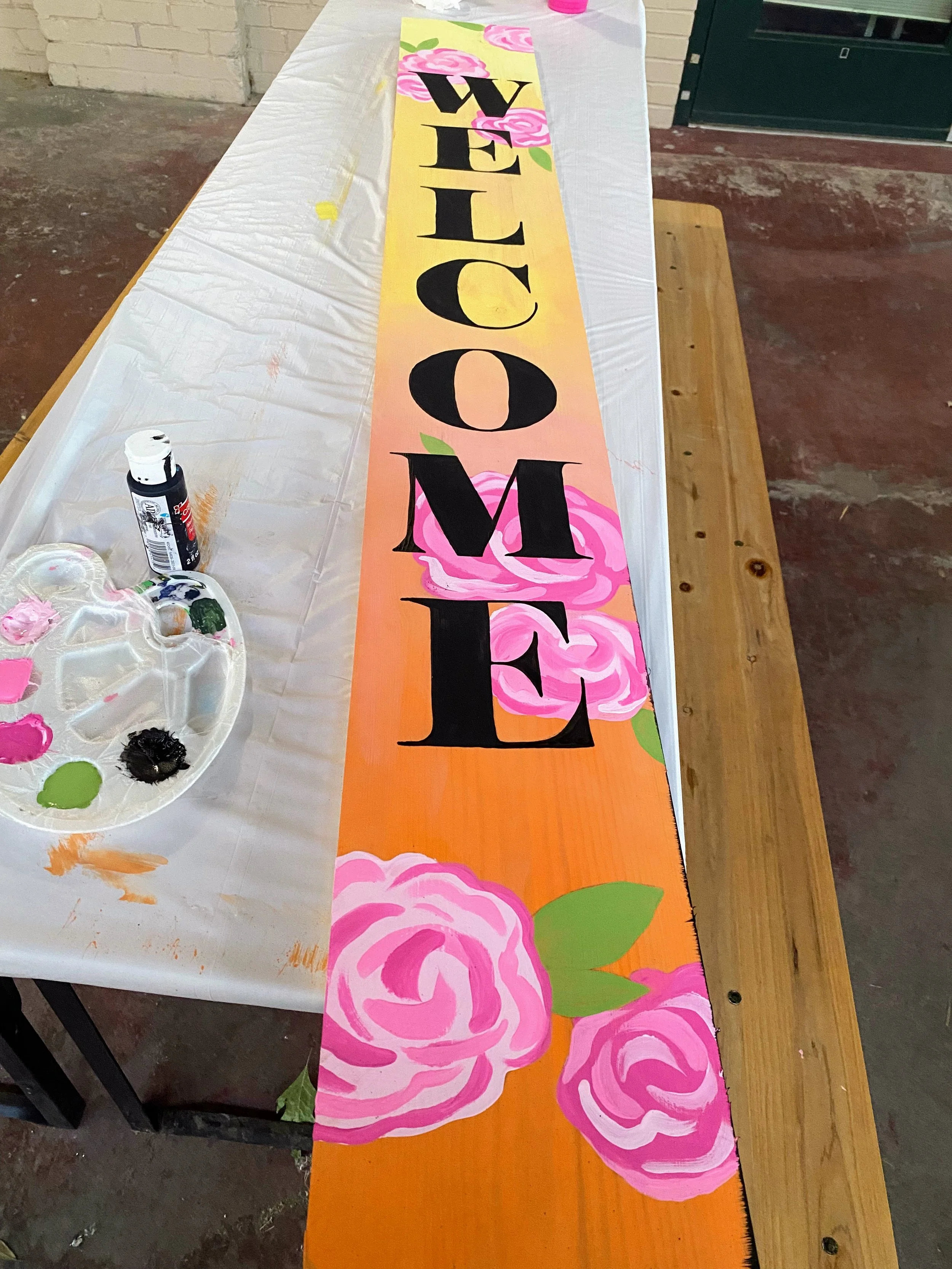 Welcome Porch Sign