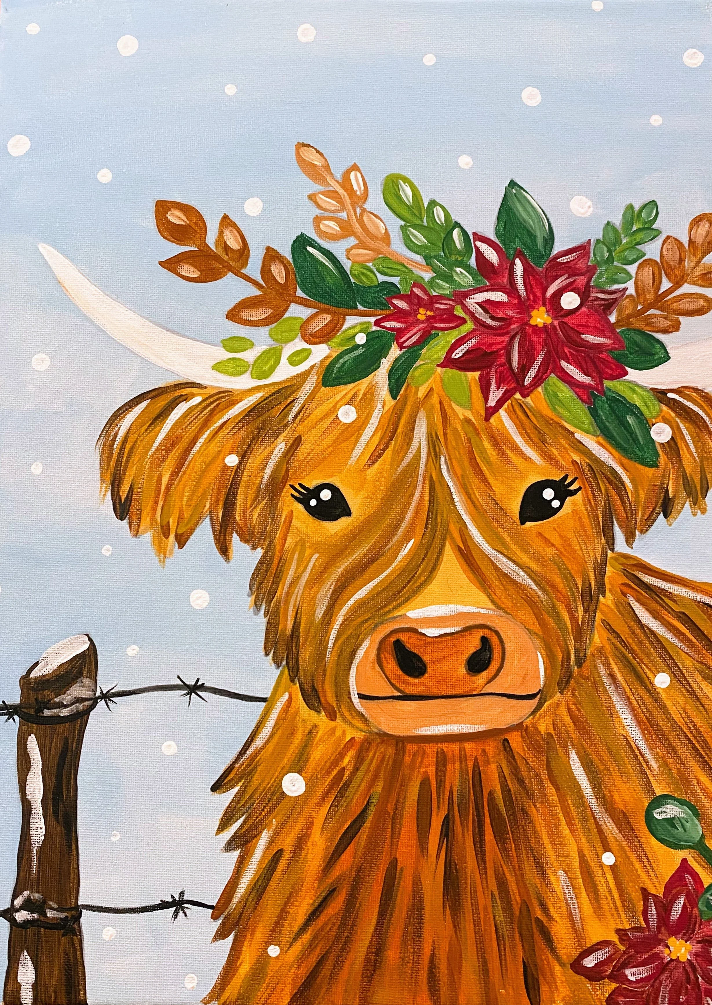 Poinsettia Honey Highlander