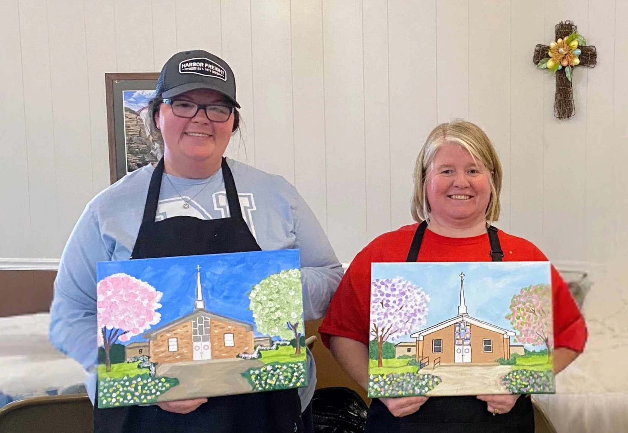 painters with their art