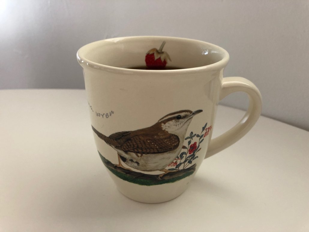 Bird friendly coffee mug