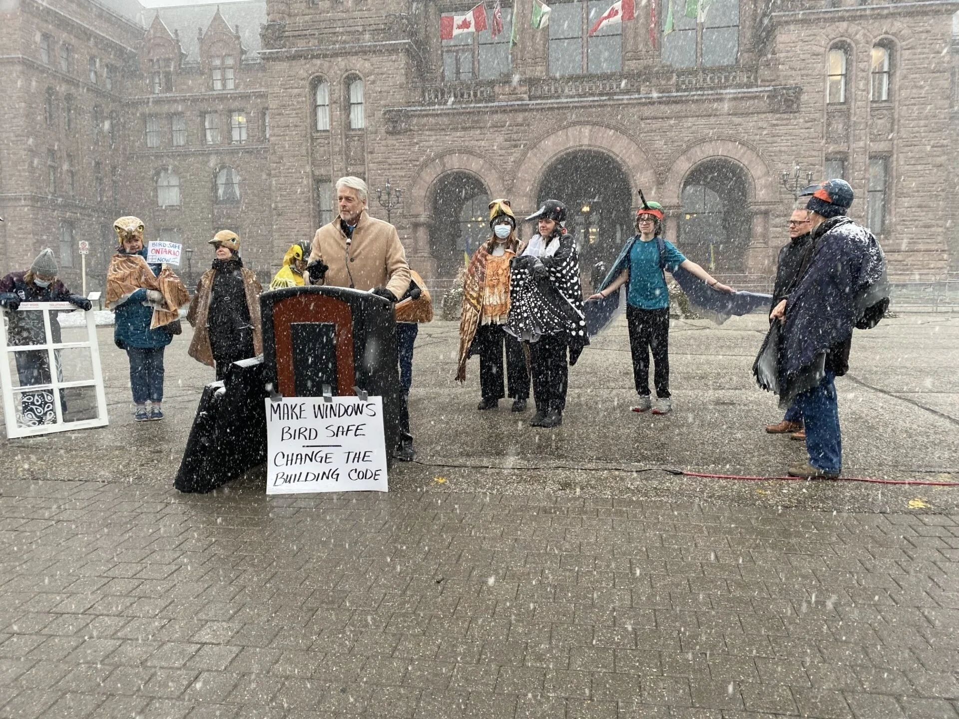 FLAP Canada rally at Queen's Park