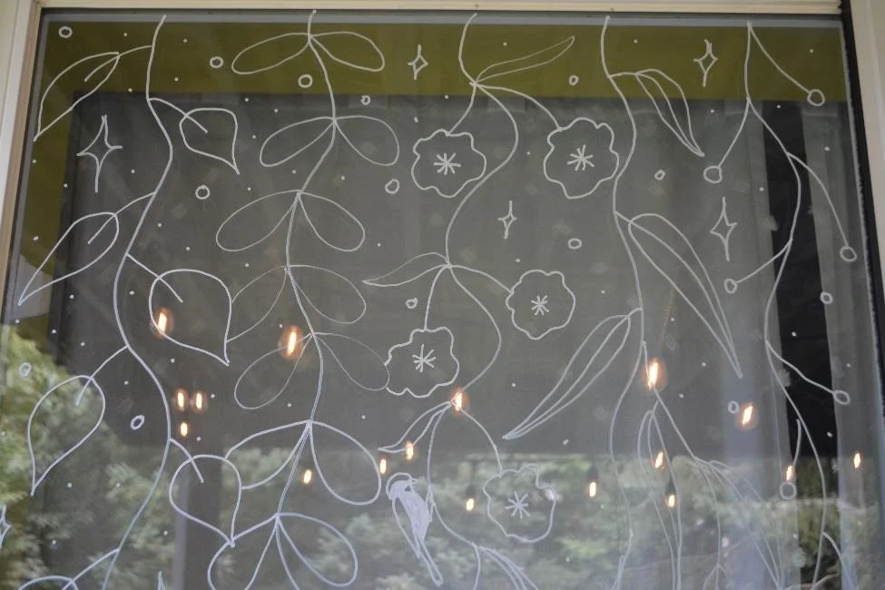 Oil-based paint markers: a fun and affordable way to stop birds from hitting windows
