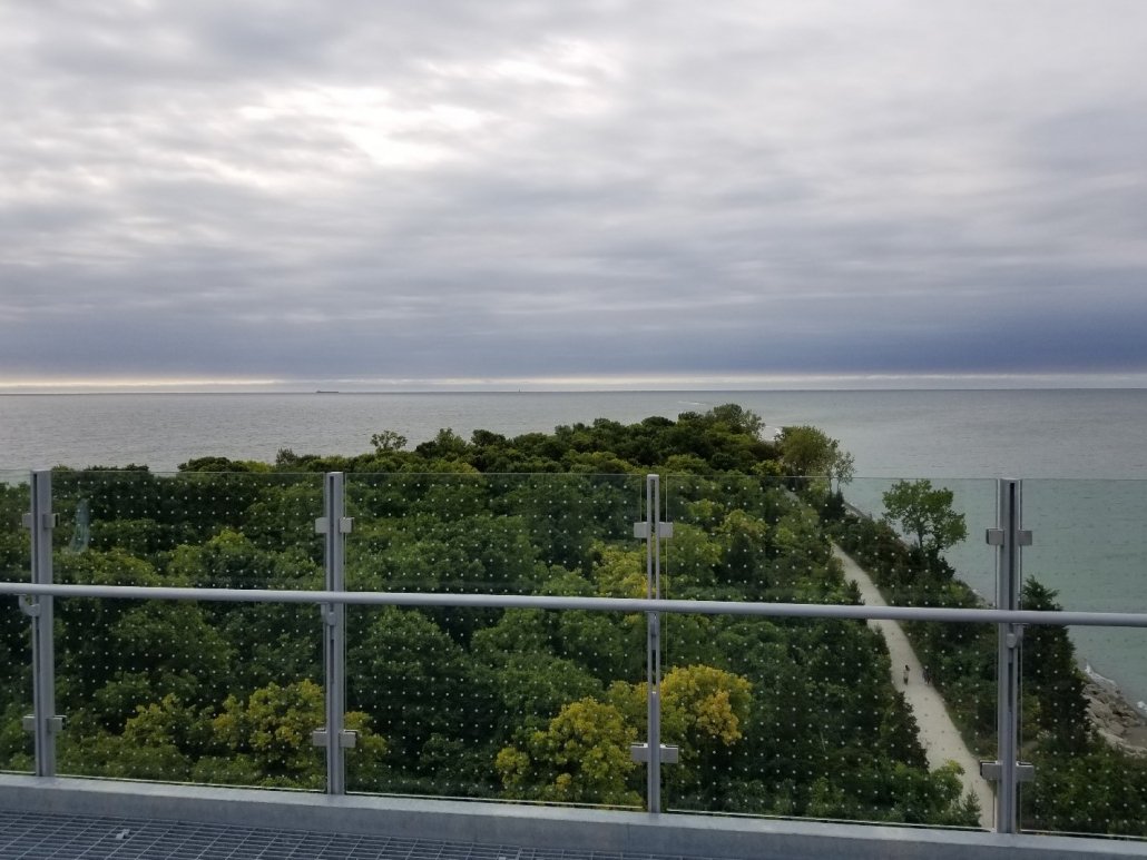 Mitigating Glass Railings