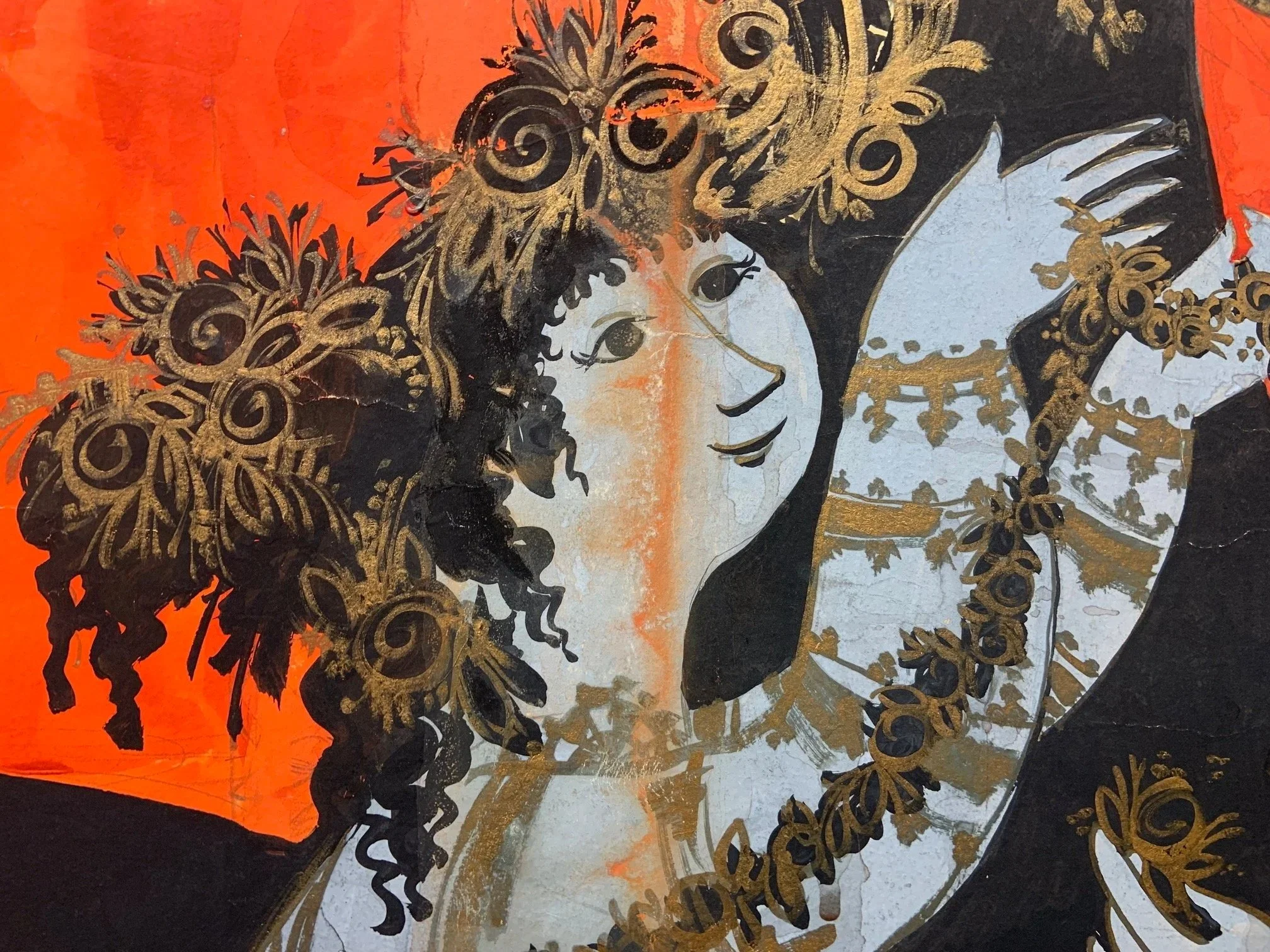 Fine cracks or fissures that can appear on the surface of a painting over time is a cause for concern. These cracks can be caused by various factors, including aging, climatic changes, improper storage, or the use of incompatible materials. It is imp