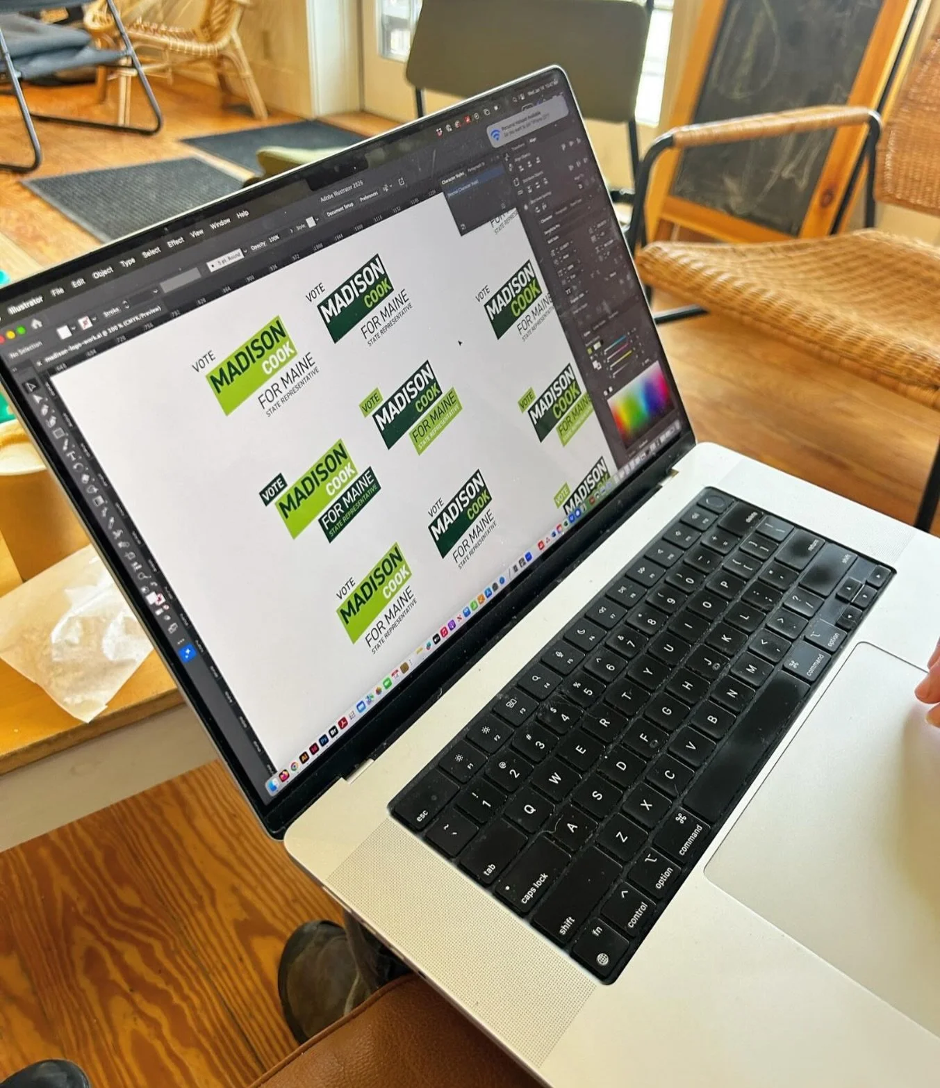 l&rsquo;ve had the BEST time working with Katie Giddings on our campaign graphics! We&rsquo;re lucky to have so many talented designers in Belfast, Belmont, and Northport. If you&rsquo;re looking for a creative way to support our campaign, send us a 