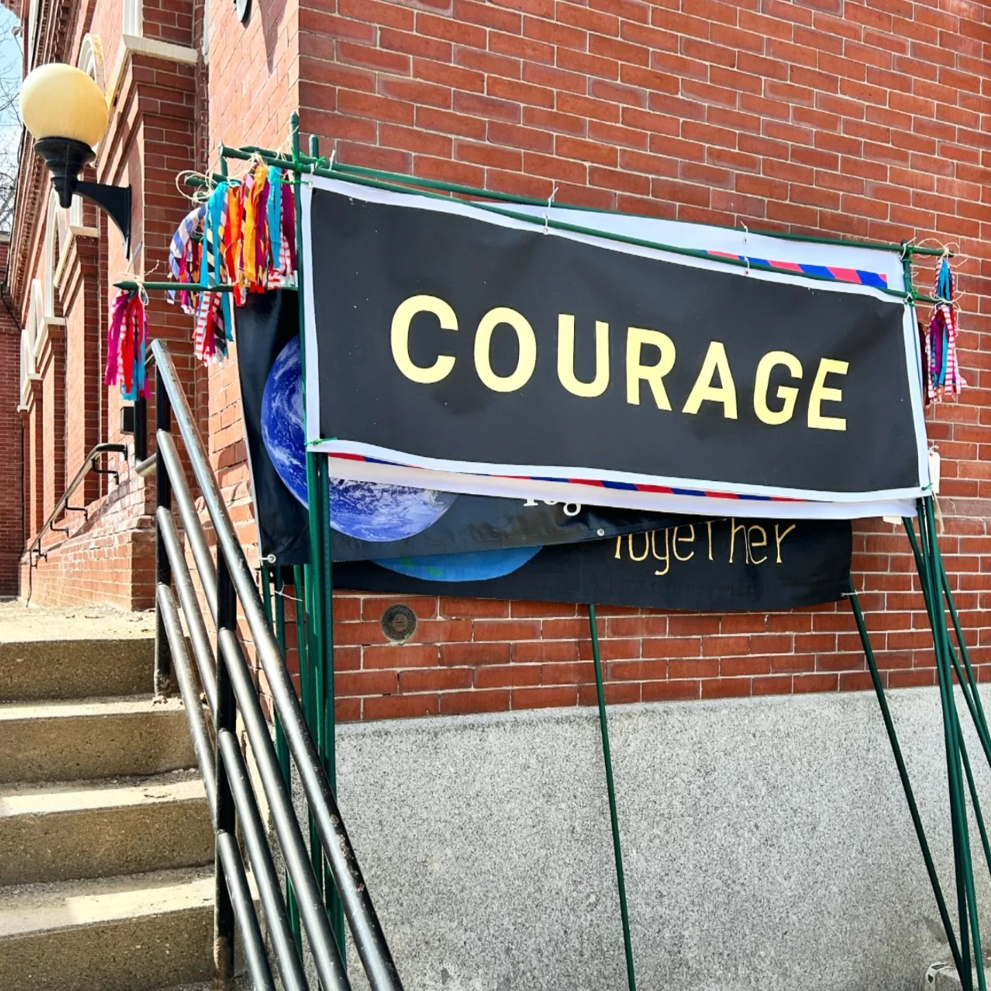 Courage is contagious.