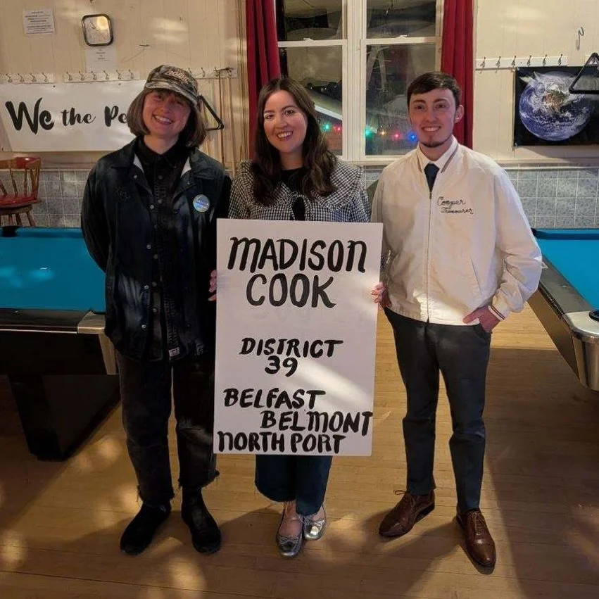 Thank you to everyone who came out last night to dance, show your support, and build community with us!  I ❤️ my growing campaign team including Liz Johnson, Cooper Reed, and Quincy Hamilton.  City Councilor Dan Miller gets a gold star, too, for his 