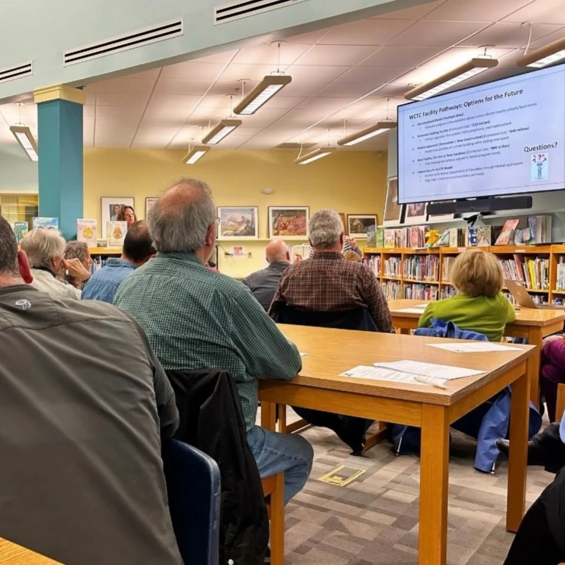 Tonight, I attended a facilitated visioning session about the future of career and technical education in our community. I serve on the Waldo County Technical Center board, and I&rsquo;m looking forward to hearing more about opportunities for us to e