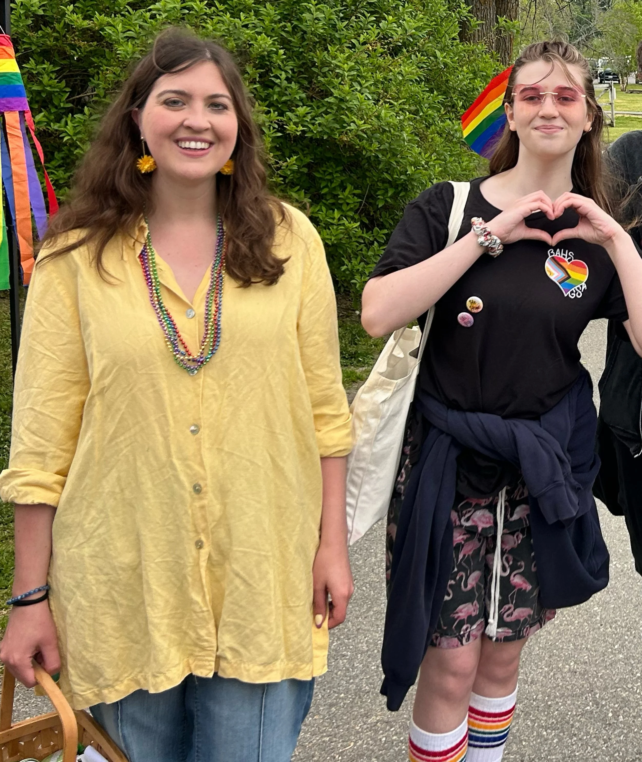 I am beyond proud of these leaders from BAHS&rsquo; Gay Straight Alliance for organizing such a happy day!  Young people are the future and I will represent our best interests in the legislature.  I promise to make Maine safer for all of us to live a