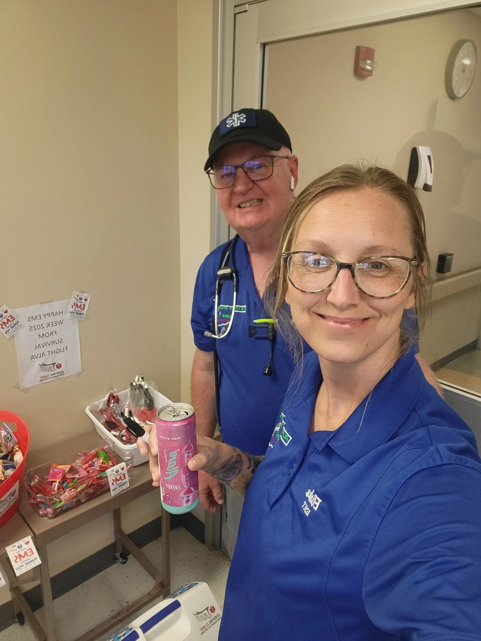Medical Workers smiling