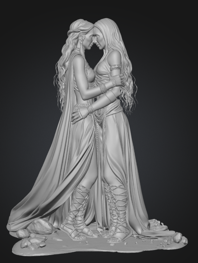 Xanthea and Dejana of Helios (Digital File)